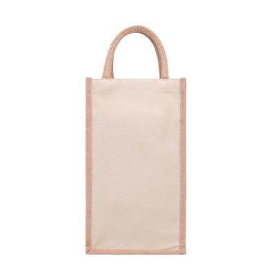 Bolsa Canvas y Yute para Vino