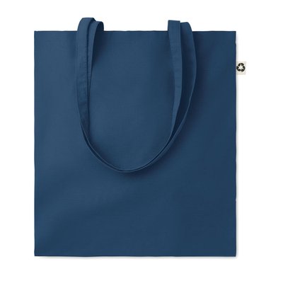 Bolsa Compra Algodón 140 gr/m² Azul