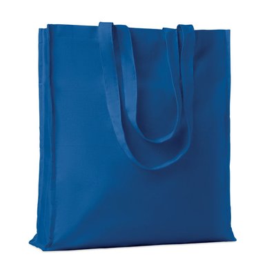 Bolsa compra algodón reforzada Azul Royal