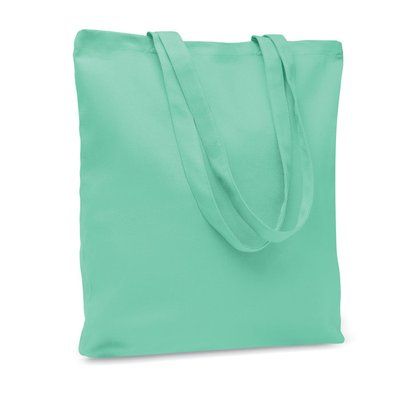 Bolsa de Compra Canvas 270 gr/m² Verde Menta