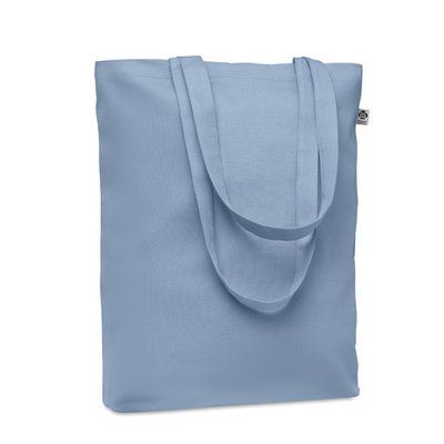 Bolsa de Compra Canvas 270g Azul Bebé
