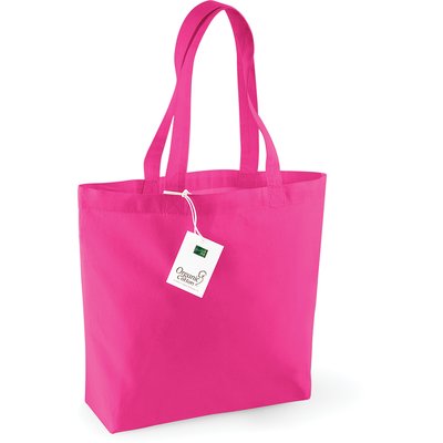 Bolsa de compra al hombro Fuchsia