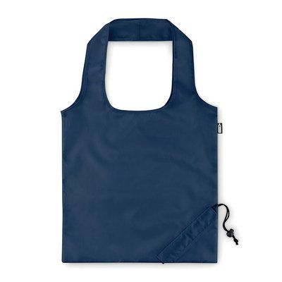 Bolsa Compra RPET Plegable con Cordón French Marino