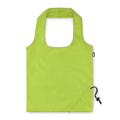 Bolsa Compra RPET Plegable con Cordón Lima