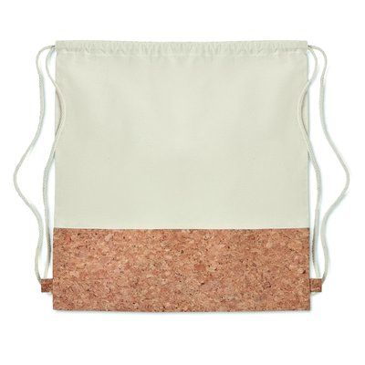 Bolsa cuerdas con parte inferior de corcho