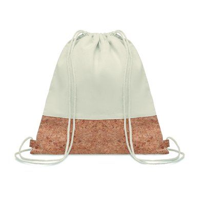 Bolsa cuerdas con parte inferior de corcho