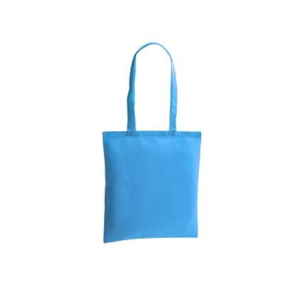 Bolsa de tela non-woven cosida 80 g/m² Azul Claro