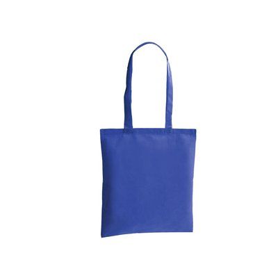 Bolsa de tela non-woven cosida 80 g/m² Azul