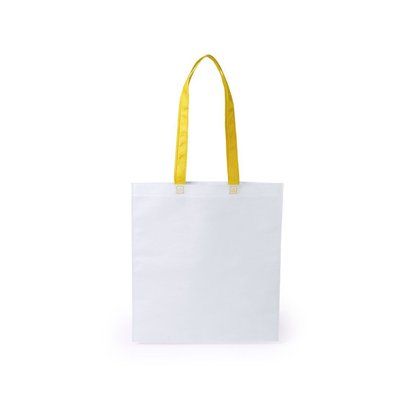 Bolsa de tela non-woven de 80 g/m² Amarillo