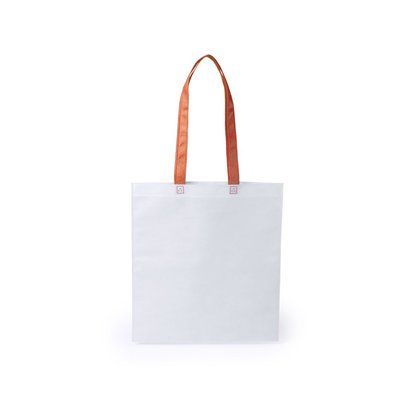 Bolsa de tela non-woven de 80 g/m² Naranja