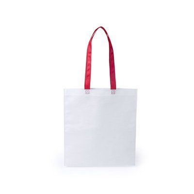 Bolsa de tela non-woven de 80 g/m² Rojo