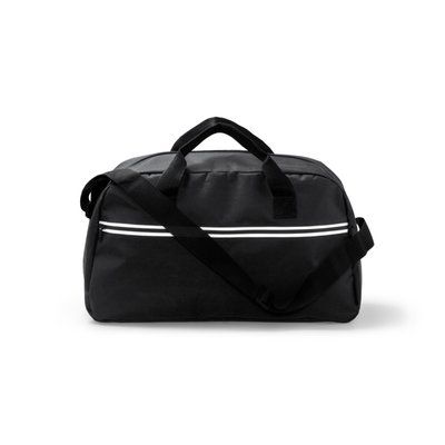 Bolsa de deporte con banda reflectante Negro Talla Única Adulto
