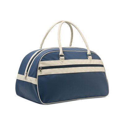 Bolsa de deporte de PU con forro interior Azul