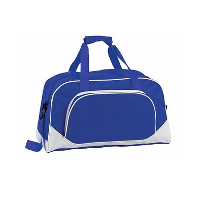 Bolsa Deportiva Poliéster Bicolor Azul