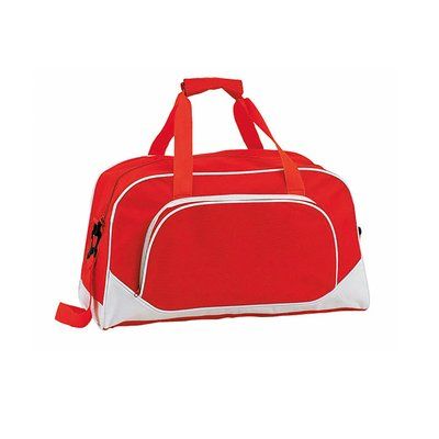 Bolsa Deportiva Poliéster Bicolor Roj