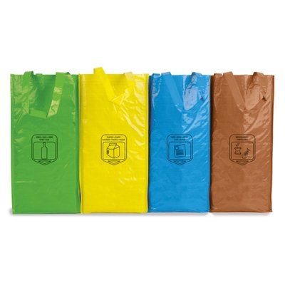 Bolsa eco de reciclaje con asas