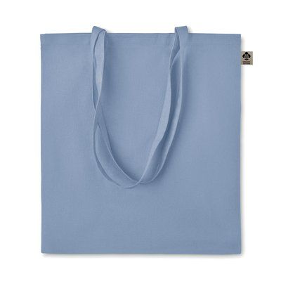 Bolsa Ecológica Asas Largas 140g Azul Bebé