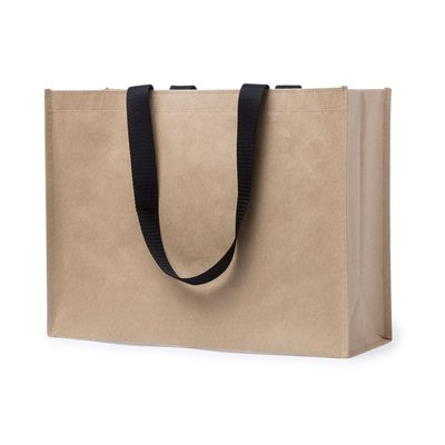 Bolsa ecológica con asas negras