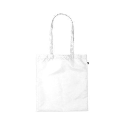 Bolsa ecológica en PET reciclado 38x42 cm Blanco