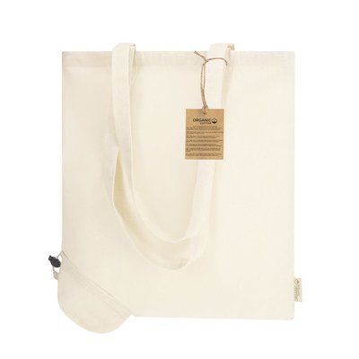 Bolsa ecológica plegable de algodón muy resistente
