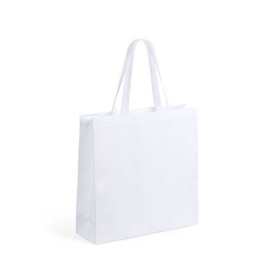 Bolsa en non woven laminado de 110 g/m² Blanco