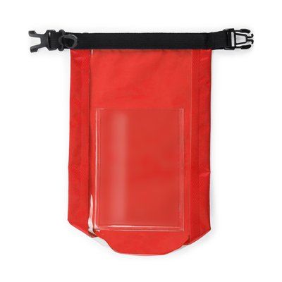 Bolsa estanca impermeable capacidad 2,5L Rojo Talla Única Adulto