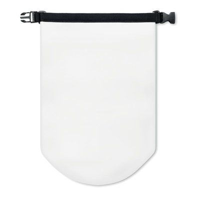 Bolsa estanca impermeable pvc 10 litros bandolera Blanco