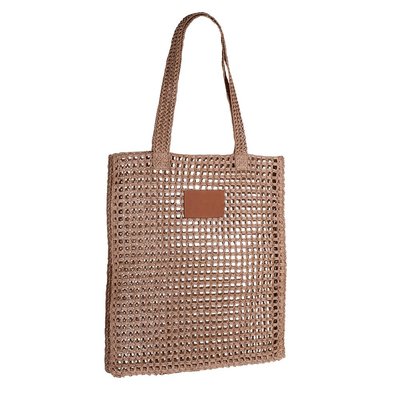 Bolsa fabricada en papel de rafia