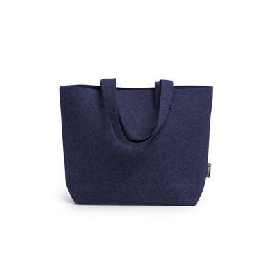 Bolsa de fieltro con asas reforzadas Marino Talla Única Adulto