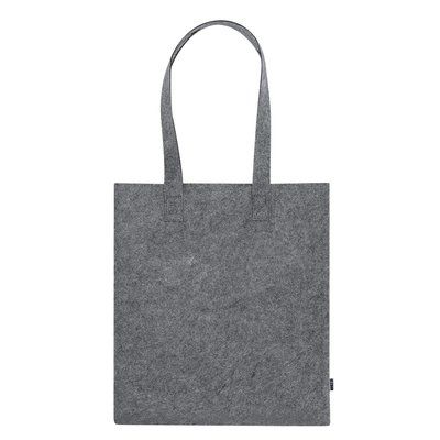 Bolsa de fieltro reciclado hasta 6 Kg. Gri
