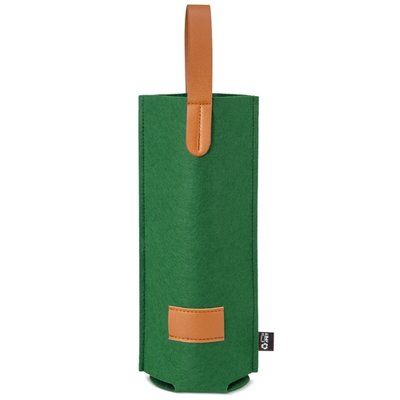 Bolsa de fieltro para vino personalizable