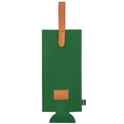 Bolsa de fieltro para vino personalizable