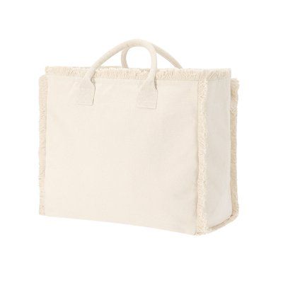 Bolsa con flecos y cremallera