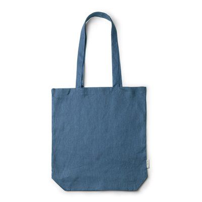Bolsa con fuelle y asas reforzadas Azul Riviera Talla Única Adulto