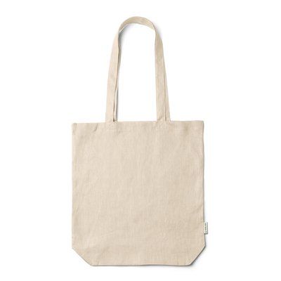 Bolsa con fuelle y asas reforzadas Crudo Talla Única Adulto