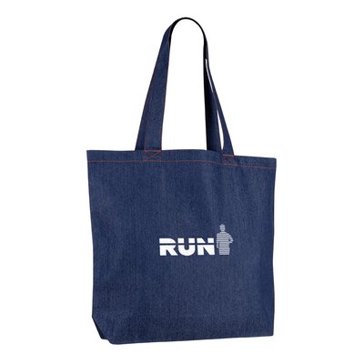 Bolsa grande en denim reciclado 280 gr/m²