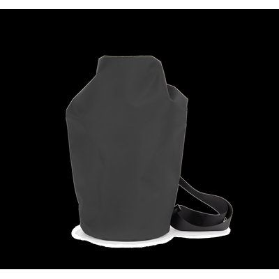 Bolsa impermeable 10L cierre enrollable Black