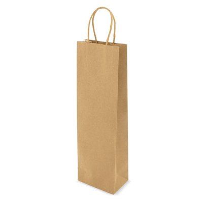Bolsa Kraft Reciclado para Botella