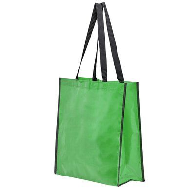 Bolsa laminada brillante 120 g/m² Verde Helecho Talla Única Adulto