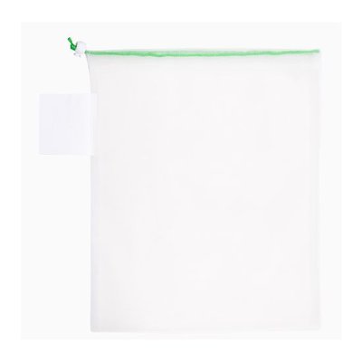 Bolsa de Malla con Cordón Verde