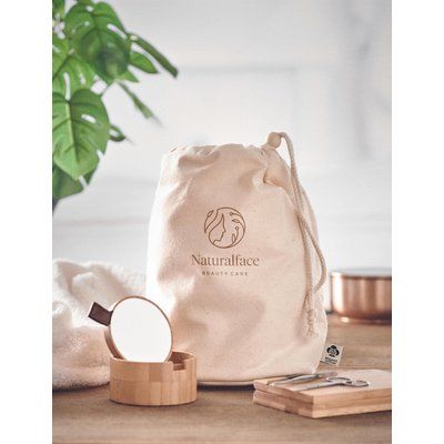 Bolsa Saco Algodón 26x17 con Compartimentos