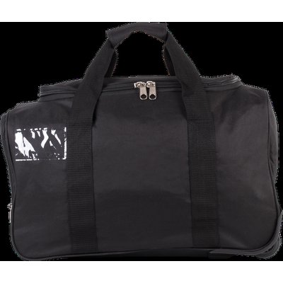 Bolsa mediana con ruedas Black