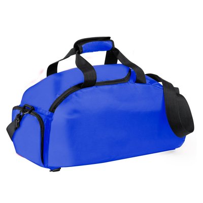 Bolsa Mochila 420D con Portazapatos Azul