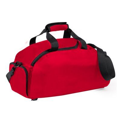 Bolsa Mochila 420D con Portazapatos Rojo