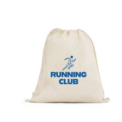 Bolsa mochila de algodón 140 g/m²