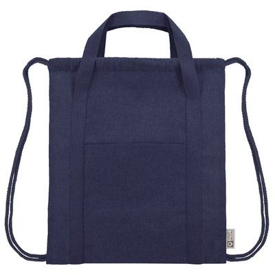 Bolsa Mochila Algodón con Bolsillo