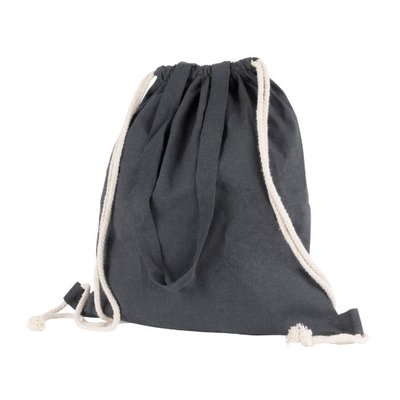 Bolsa mochila de asas largas con etiqueta GRS Gris