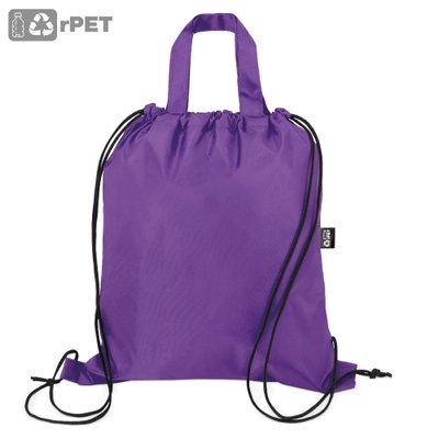 Bolsa mochila con cuerdas y asa