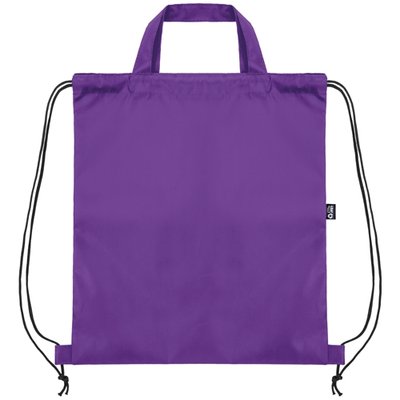 Bolsa mochila con cuerdas y asa