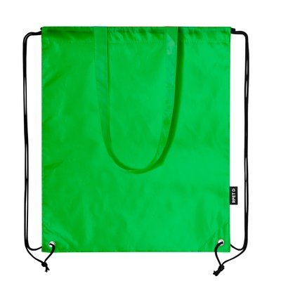 Bolsa Mochila de Cuerdas RPET con Asas Ver